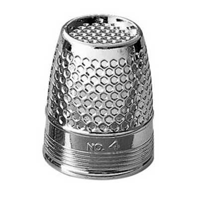 34424 Dé à coudre avec rebord n° 4