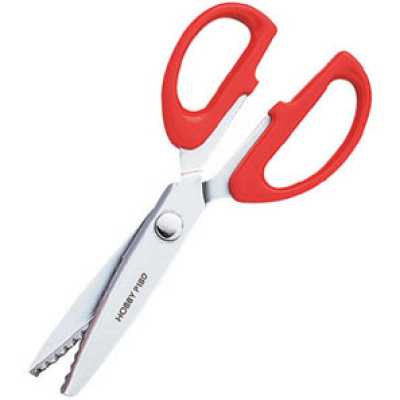 36632 Ciseaux cranteurs Hobby 180 (19 cm) <lame crantée 5 mm>