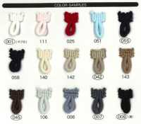 472-5210 Boucle à Bouton En Nylon Laineux De Taille Standard (10 Par Paquet)[Bouton Boucle Grenouille Bouton] DARIN Sous-photo