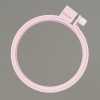 57259 Tambour à broder coloré 10 cm <Rose>