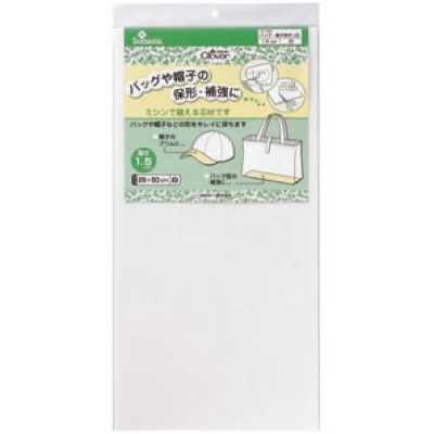 57358 Noyau en polyéthylène pour sacs et chapeaux 1,5 mm blanc