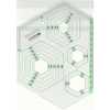 57995 Gabarit De Pièce <Hexagone>