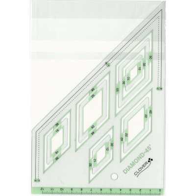 57997 Gabarit de pièce <Losange 45°>
