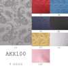 AKX100 Doublure En Jacquard De Luxe Paisley Design