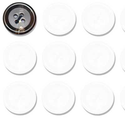 HB190 Boutons en véritable corne de buffle pour vestes et costumes
