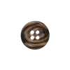 HB230 Bouton 4 trous en véritable corne de buffle