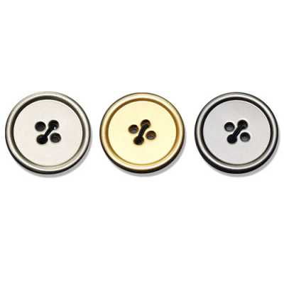 MA2268F Boutons métalliques pour vestes et costumes