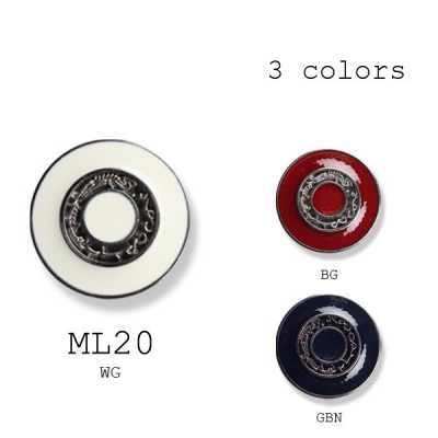 ML-20 Bouton métal italien combiné