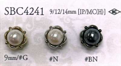 SBC4241 Bouton style perle