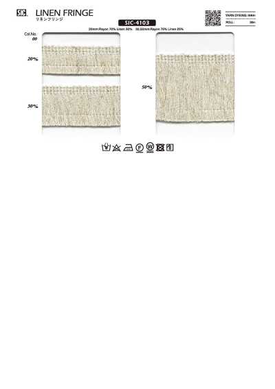 SIC-4103 Frange en lin