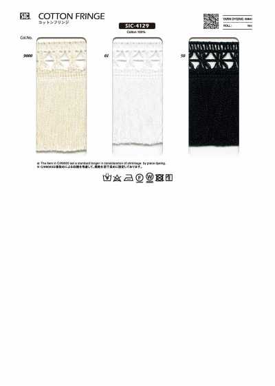 SIC-4129 Frange en coton
