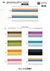 SIC-5518 Bande de bordure extensible dégradée