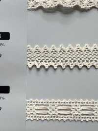 SIC-7318 Dentelle Torsion Coton Bio/ 13mm SHINDO(SIC) Sous-photo