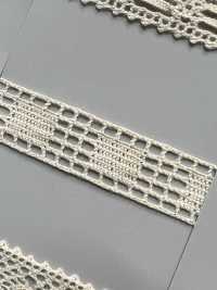 SIC-7320 Dentelle Torsion Coton Bio/ 12mm SHINDO(SIC) Sous-photo