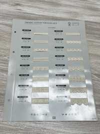 SIC-7321 Dentelle Torsion Coton Bio/ 12mm SHINDO(SIC) Sous-photo