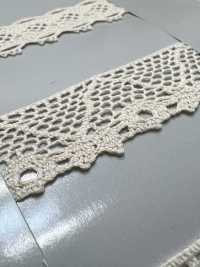 SIC-7322 Dentelle Torsion Coton Bio/ 17mm SHINDO(SIC) Sous-photo