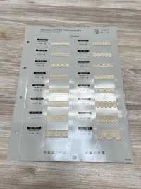 SIC-7322 Dentelle Torsion Coton Bio/ 17mm SHINDO(SIC) Sous-photo