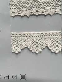 SIC-7330 Dentelle Torsion Coton Bio/ 20mm SHINDO(SIC) Sous-photo