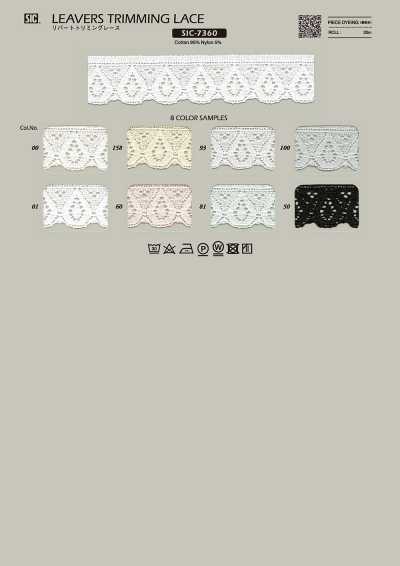 SIC-7360 Dentelle de finition River/24 mm