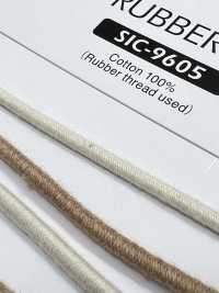 SIC-9605 Cordon En Caoutchouc De Coton Biologique[Bande élastique] SHINDO(SIC) Sous-photo