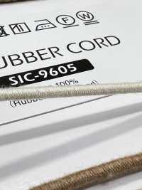 SIC-9605 Cordon En Caoutchouc De Coton Biologique[Bande élastique] SHINDO(SIC) Sous-photo