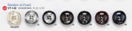 VT148 Bouton effet nacre pour vestes et costumes "Symphony Series"