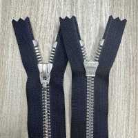 5VYXMVC-LF-SIL Fermeture éclair METALUXE Vislon Taille 5, Feuille D'argent, Extrémité Fermée YKK Sous-photo