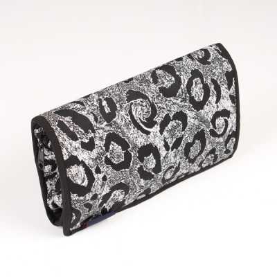 06437 Sac de couture noir et blanc (BOHIN)