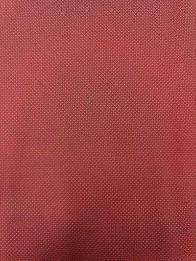 184E [Déstockage] Yamanashi Fujiyoshida 100 % soie motif damier diagonal bordeaux