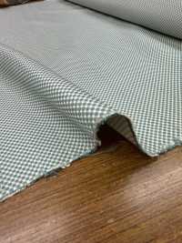 190GR [outlet] Yamanashi Fujiyoshida 100% Soie Motif Point De Mousse Vert[Textile] Yamamoto(EXCY) Sous-photo