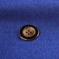 331 Boutons Métalliques Pour Costumes Et Vestes Domestiques Or/Bleu Marine Yamamoto(EXCY) Sous-photo