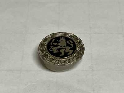 602(M20) Bouton en métal fabriqué au Japon pour costumes et vestes, argenté