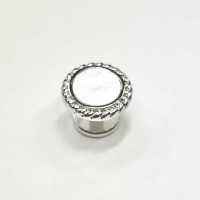 A-3-S Boutons De Goujon En Argent Sterling, Rond D