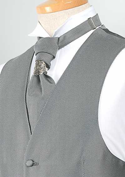 YT-02 Polyester jacquard gris, fabriqué au Japon