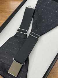 CM-920 Ceinture De Smoking En Soie à Motif à Pois Noirs[Accessoires Formels] Yamamoto(EXCY) Sous-photo