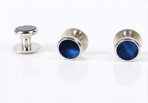 E-4-S Clou en coquillage revêtu de couleur, bleu marine