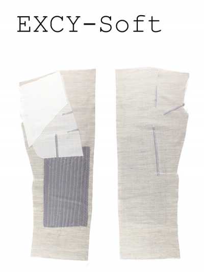 EXCYソフト EXCY Toile de crin traitée originale (entièrement entoilée)