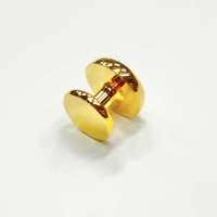 F-3-S Bouton Puce, Coquille De Nacre, Doré, Rond[Accessoires Formels] Yamamoto(EXCY) Sous-photo