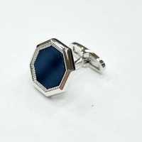 G-1-C Boutons De Manchette Formels Onyx Argent Octogone[Accessoires Formels] Yamamoto(EXCY) Sous-photo