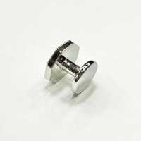 G-3-S Bouton Puce, Coquille De Nacre, Argent, Octogonal[Accessoires Formels] Yamamoto(EXCY) Sous-photo
