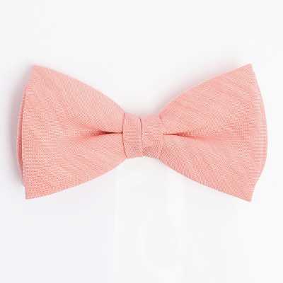 HBF-05 HARISSONS Nœud papillon en lin rose