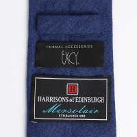 HLN-02 HARISSONS Cravate Lin Bleu[Accessoires Formels] Yamamoto(EXCY) Sous-photo