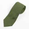 HLN-03 HARISSONS Cravate en lin verte