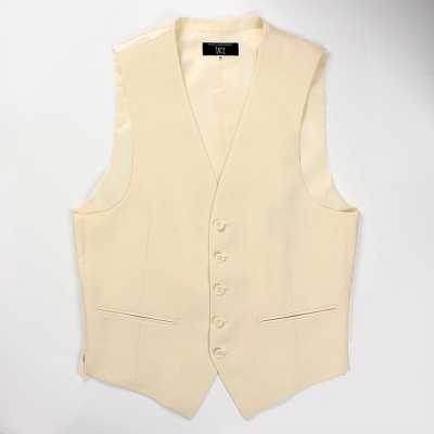 HLV-04 HARISSONS Gilet en lin beige