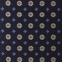 HVN-34 VANNERS Cravate Textile Usée Petit Motif Bleu Marine[Accessoires Formels] Yamamoto(EXCY) Sous-photo