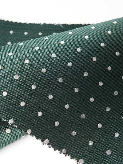 S-601 Tissu formel à pois Yamanashi Fujiyoshida vert