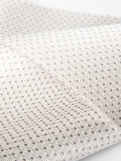S-902 Tissu formel blanc à motif Komon Yamanashi Fujiyoshida