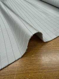 S-941 [sortie] Yamanashi Fujiyoshida 100% Soie Motif à Carreaux Gris[Textile] Yamamoto(EXCY) Sous-photo