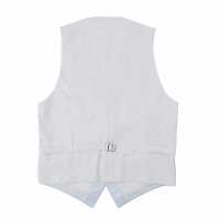 V-27 Gilet Formel Made In Japan Micro Check Bleu Ciel[Accessoires Formels] Yamamoto(EXCY) Sous-photo