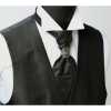 V-998B Gilet Formel Fabriqué Au Japon, Noir, Argent, Petite